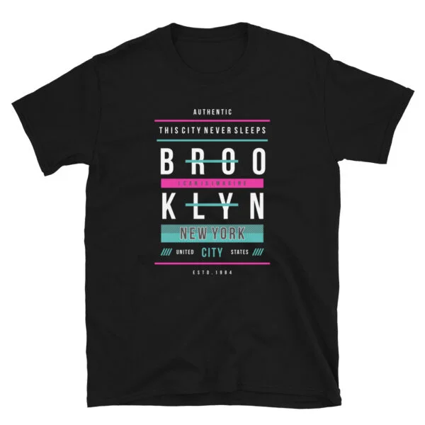 Brooklyn Never Sleeps - Est. 1984 Collection T-shirt