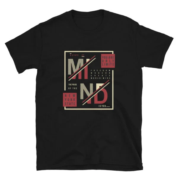 New York - Red Circle Design T-shirt