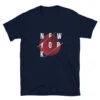 New York - Red Circle Design T-shirt - Image 4