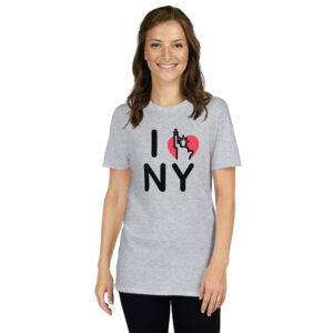 New York City Love Statue of Liberty Heart